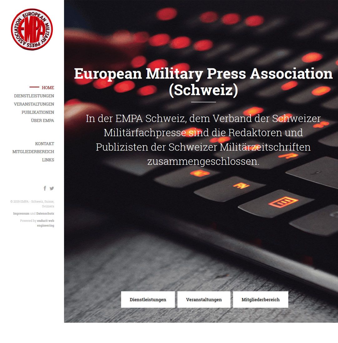 EMPA Schweiz Screenshot