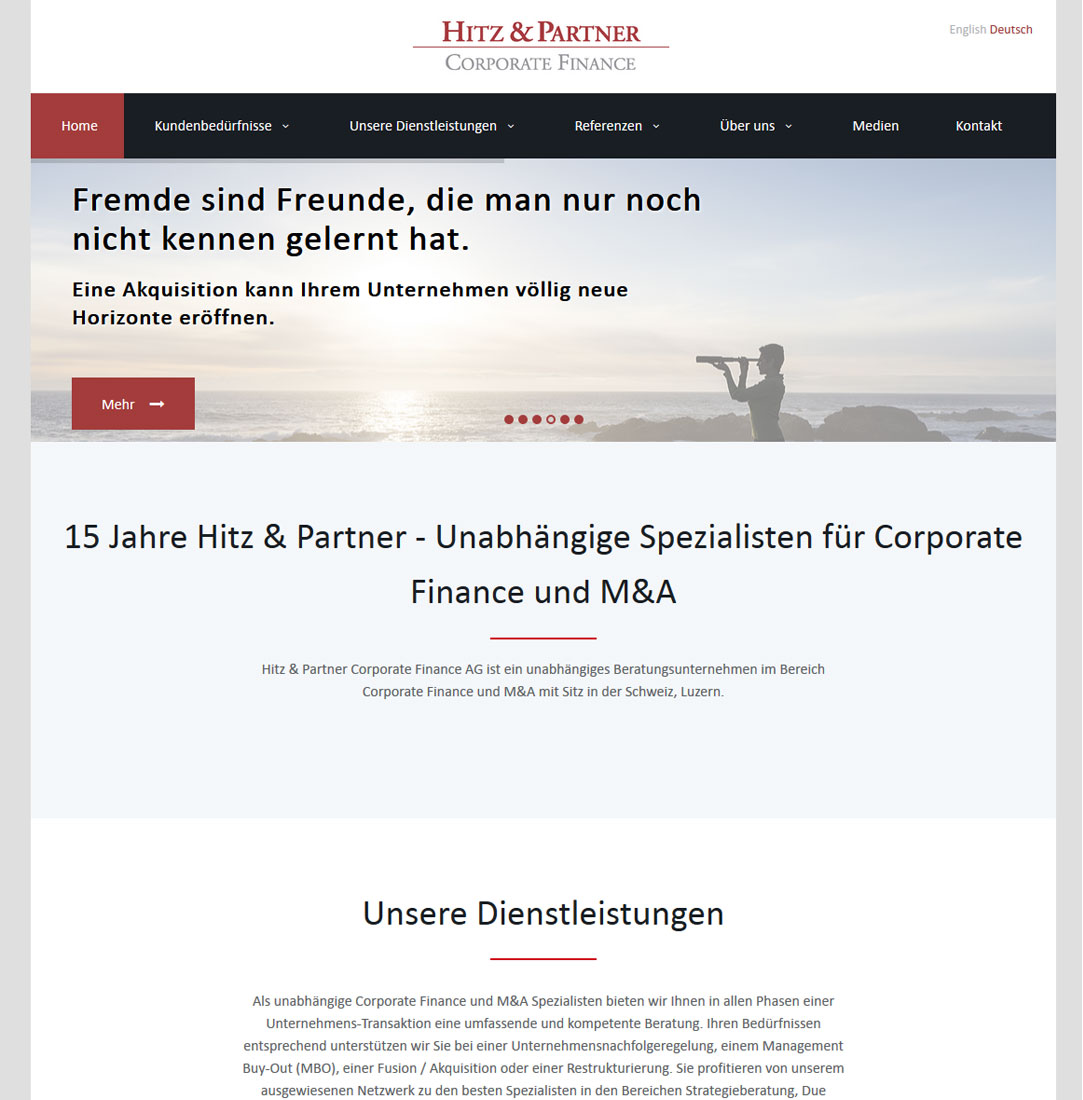 Hitz & Partner Screenshot