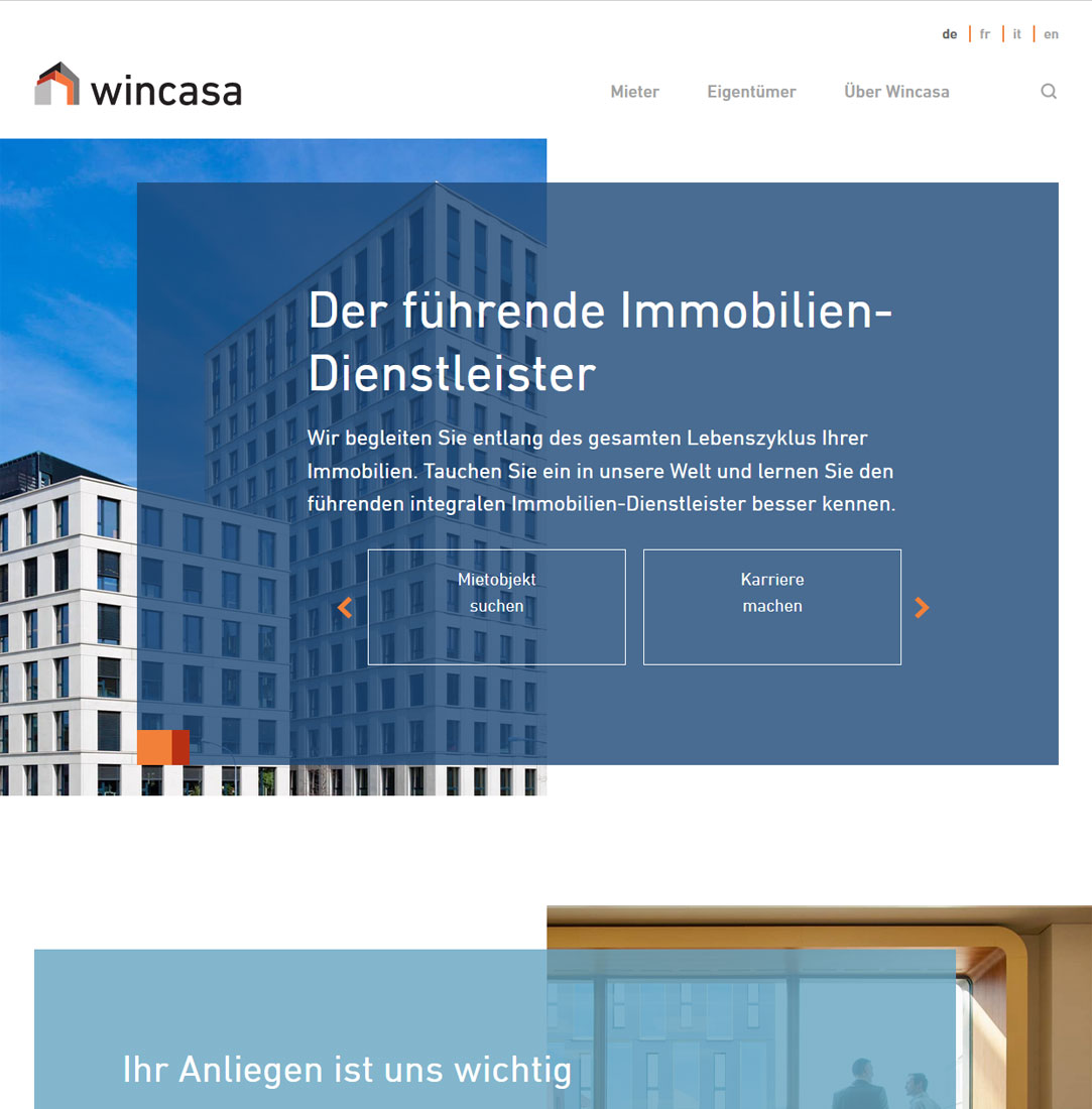 Wincasa Screenshot